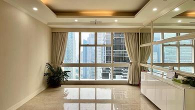 Jual Unit Apartemen Siap Ditempati 3BR Semi Furnished Kondisi Bagus