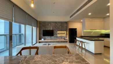 Disewa Apartemen Siap Huni 3 BR di Tanah Abang, Jakarta Pusat Lokasi Strategis