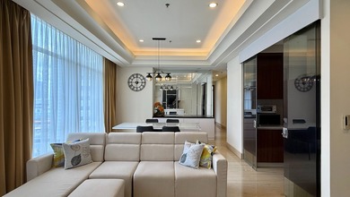 Apartemen Berkelas Dijual di Setiabudi, Jakarta Selatan, Luas 143m²